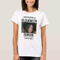 Proud Mom Senior Year Graduate Parent Custom