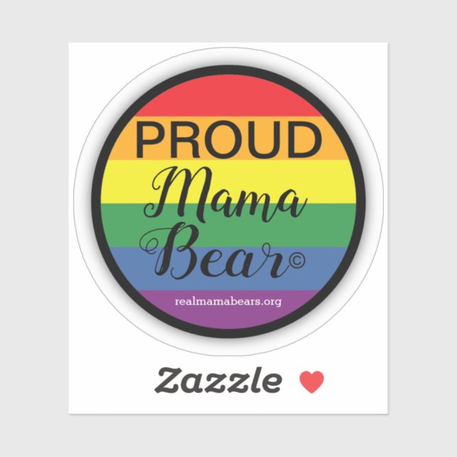 Proud Mom Vinyl Sticker (Sheet)