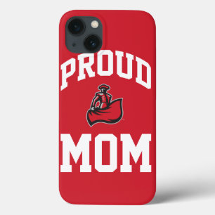 Proud Mom with Matador on Red iPhone 13 Case