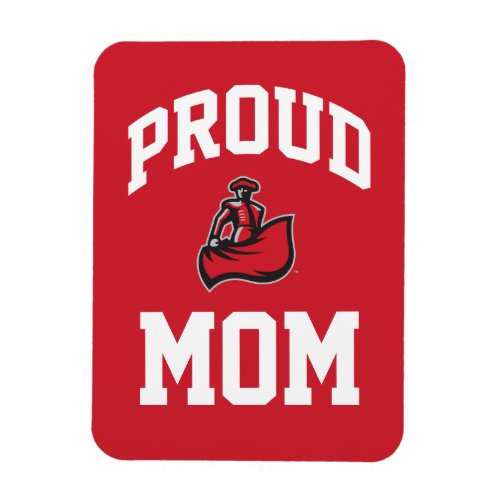 Proud Mom with Matador on Red Magnet