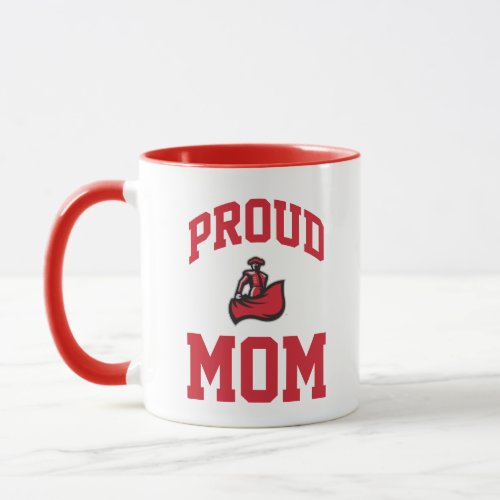 Proud Mom with Matador on Red Mug