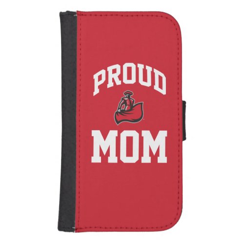 Proud Mom with Matador on Red Phone Wallet