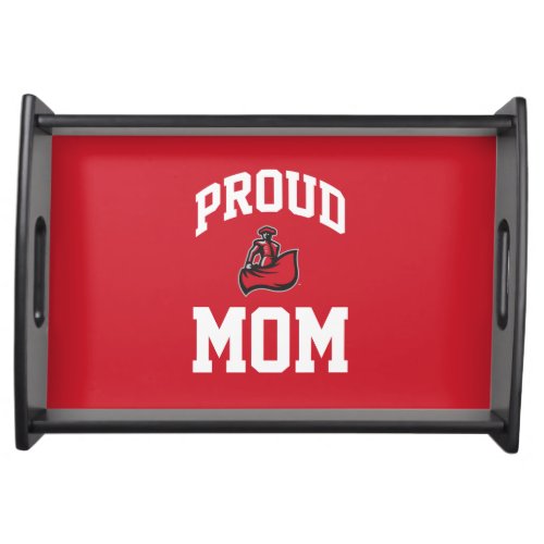 Proud Mom with Matador on Red Serving Tray