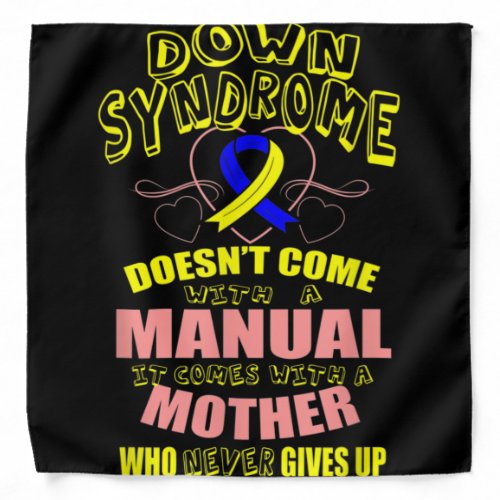 Proud Mom World Down Syndrome Day Bandana