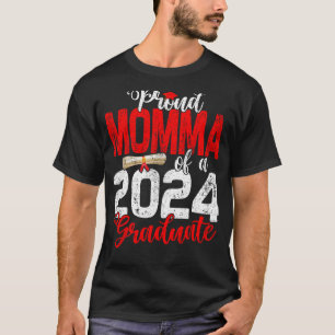 Proud Momma of a class of 2024 graduate senior gra T-Shirt