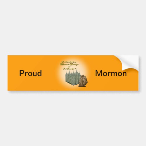 Proud Mormon Sticker
