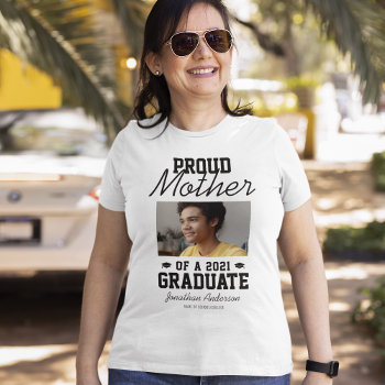 Proud Mother Of A 2024 Graduate T-shirt by special_stationery at Zazzle
