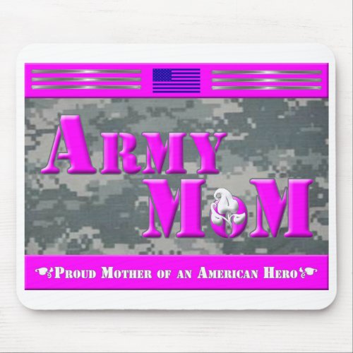Proud Mother of an American Hero Gift Mouse Pad