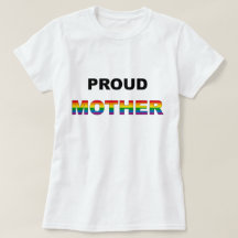 Proud Mother Rainbow LGBT