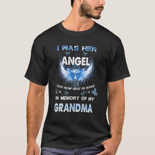 Proud My Grandma In Heaven Happy Mother Day Proud  T_Shirt