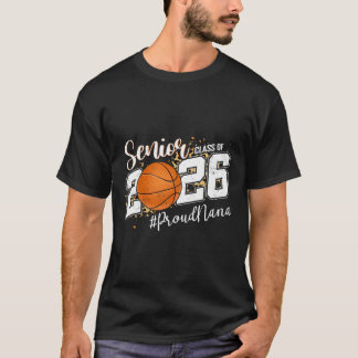 Proud Nana Of A 2026 Senior Sketll Graduate  T-Shirt