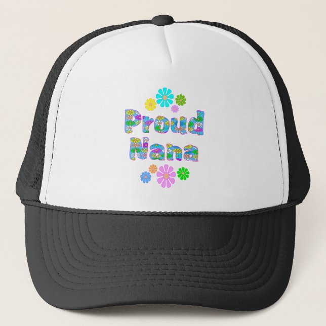 Proud Nana Trucker Hat (Front)