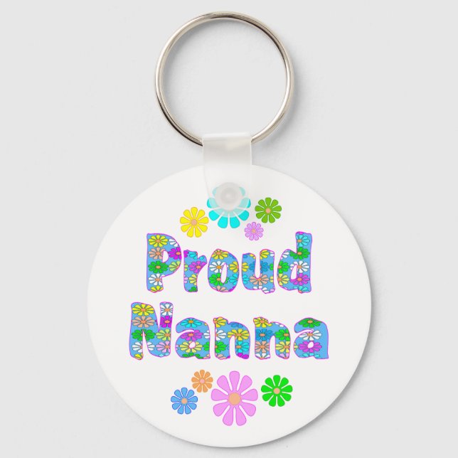 Proud Nanna Keychain (Front)