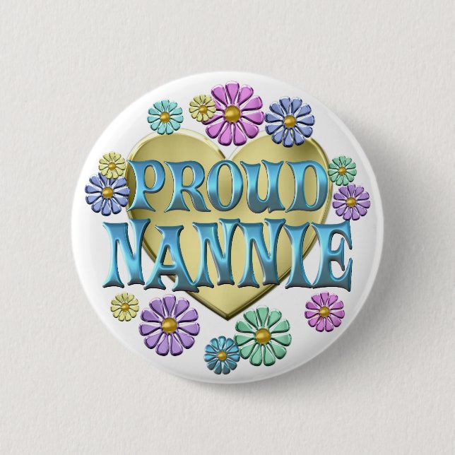 PROUD NANNIE BUTTON (Front)