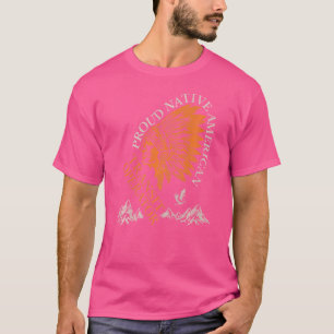 Proud Native American Job Transit Operator   T-Shirt