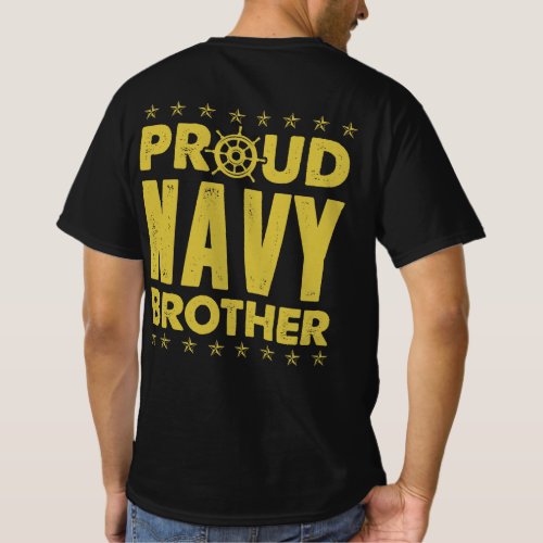 Proud Navy Brother T_Shirt