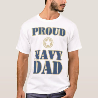 Proud Navy Dad T-Shirt