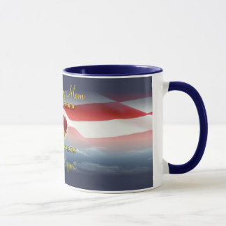 Proud Navy Mom Coffee Mug