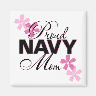 Proud Navy Mom Magnet