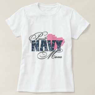 Proud Navy Mom T-Shirt