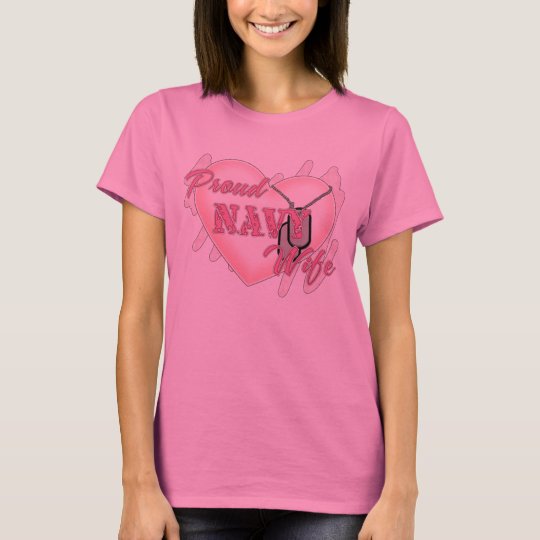 Proud Navy Wife T-Shirt