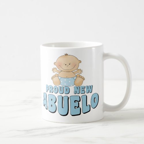 PROUD NEW ABUELO Boy Coffee Mug