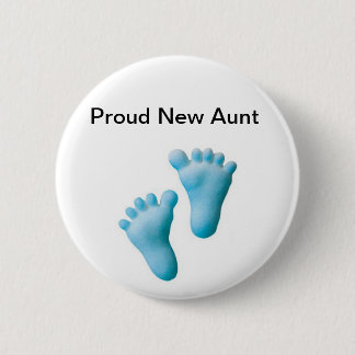 Proud New Aunt Button