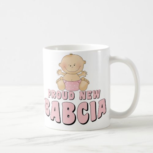PROUD NEW BABCIA COFFEE MUG