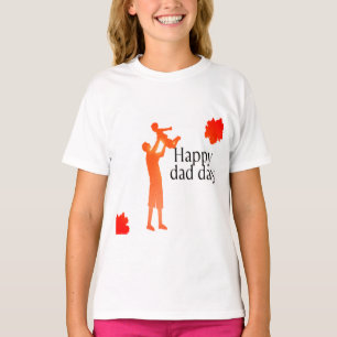 Proud New Dad   Father & Child Silhouette T-Shirt