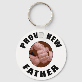 Proud New Father Gift Keychain