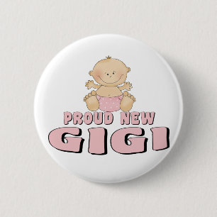 PROUD NEW Gigi T-Shirt Button
