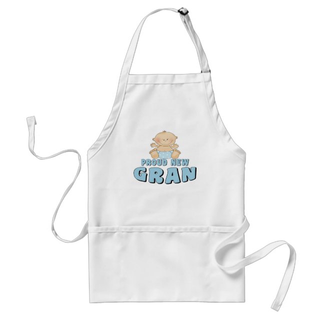 PROUD NEW Gran T-Shirt Adult Apron (Front)