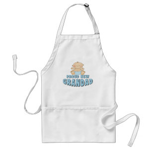 PROUD NEW Grandad Boy Adult Apron