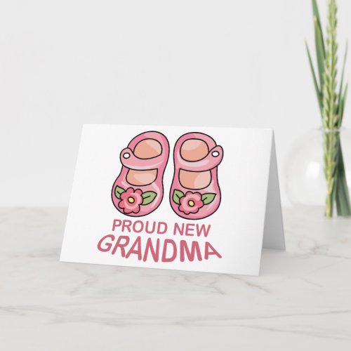 Proud New Grandma Card