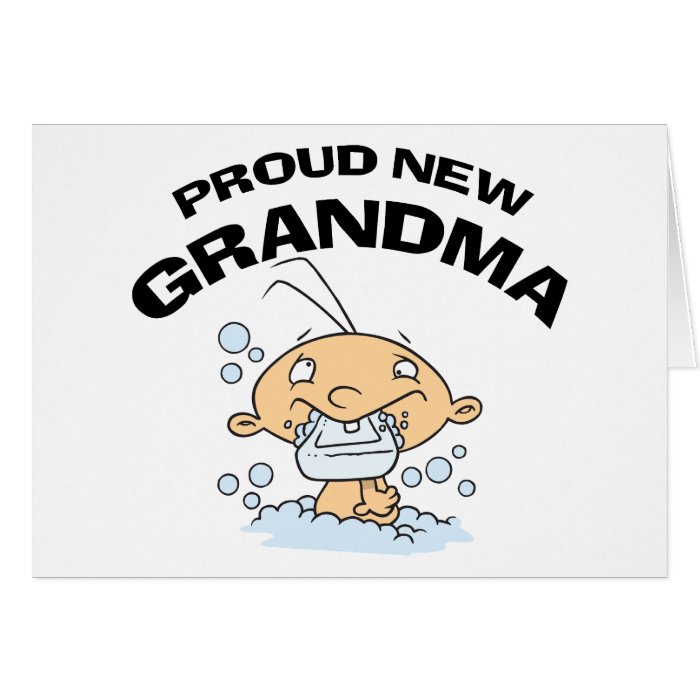 Proud New Grandma Cards