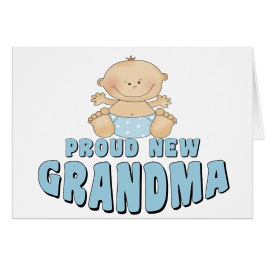 PROUD NEW Grandma T-Shirt (Front Horizontal)