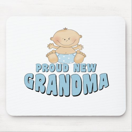 PROUD NEW Grandma T_Shirt Mouse Pad