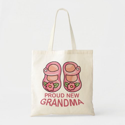 Proud New Grandma Tote Bag