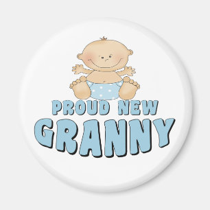 PROUD NEW Granny T-Shirt Magnet