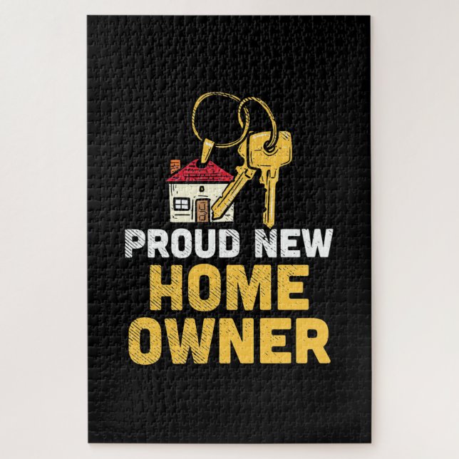 Proud New Home Owner Jigsaw Puzzle (Vertical)