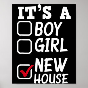 Proud New Homeowner New House Funny New Homeowner Poster