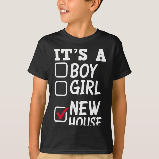 Proud New Homeowner New House Funny New Homeowner  T-Shirt (Front)