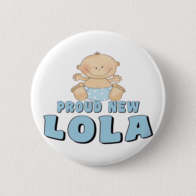 PROUD NEW Lola T-Shirt Button (Front)