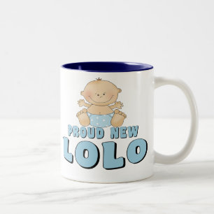 PROUD NEW Lolo Boy Two-Tone Coffee Mug