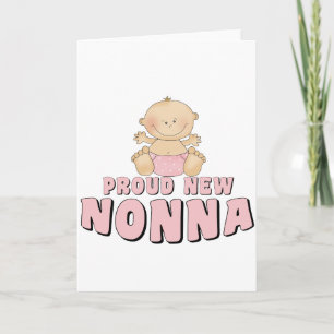 PROUD NEW Nonna T-Shirt Card