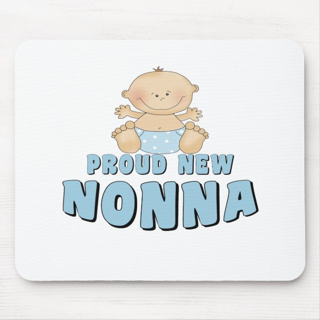 PROUD NEW Nonna T-Shirt Mouse Pad (Front)
