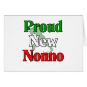 Proud New Nonno (Italian Grandfather) (Front Horizontal)