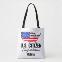 Proud New U.S. Citizen – American Map 