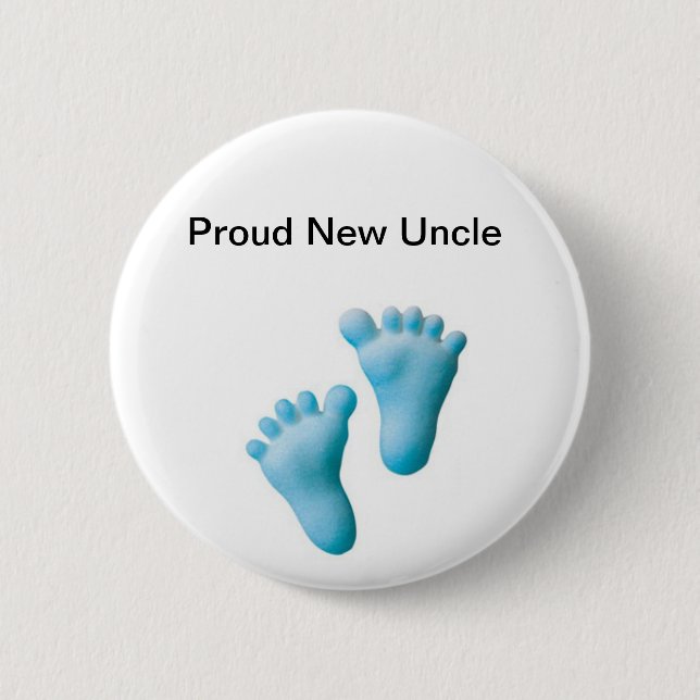 Proud New Uncle Button (Front)