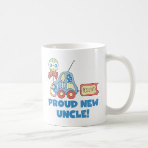 Proud New Uncle It's a Boy Tshirts and Gifts Coffee Mug